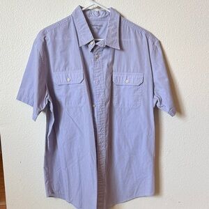 Croft & Barrow Men's Casual Light Blue Button Down Shirt
